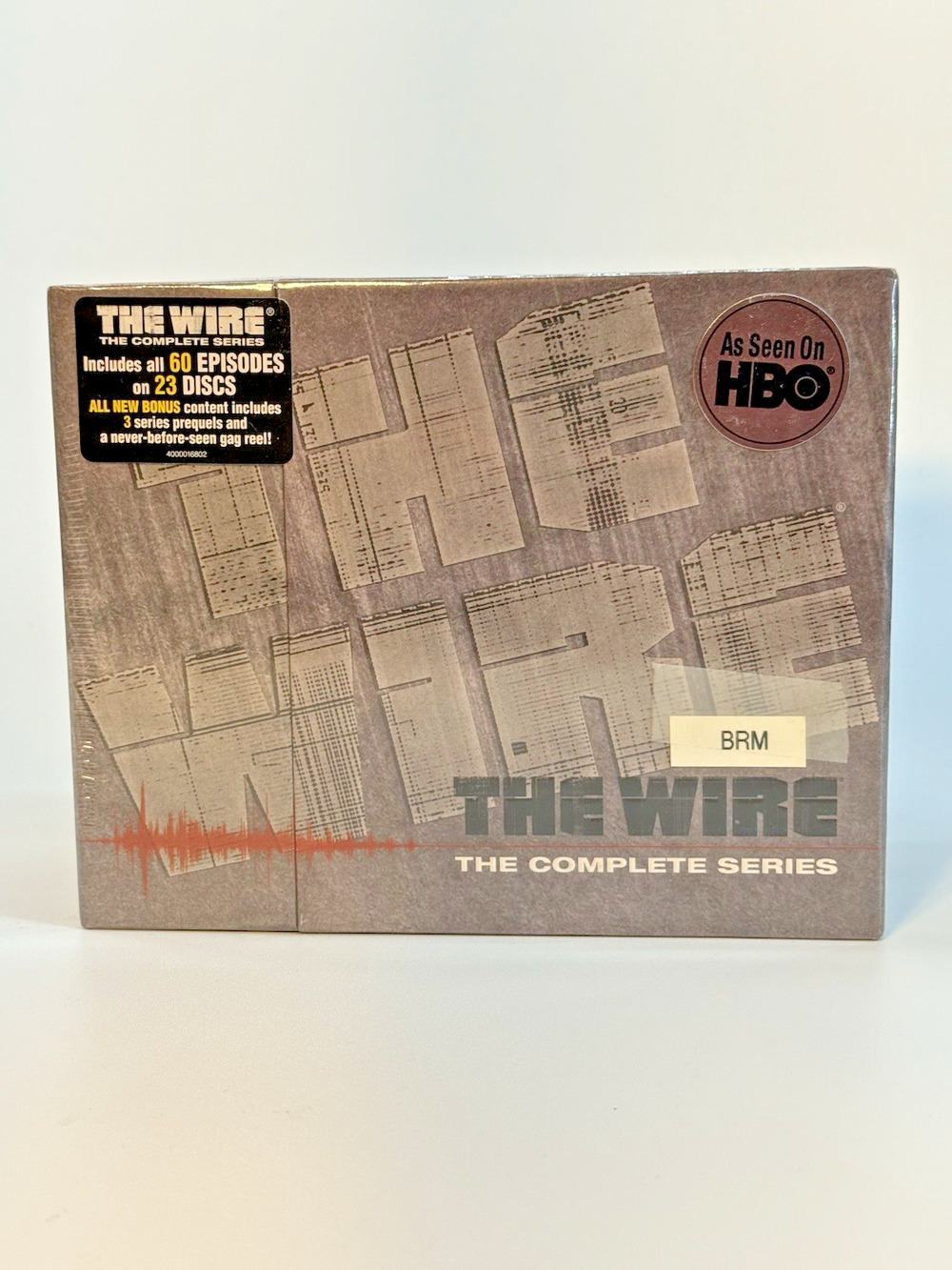 The Wire Complete Series DVD Box Set HBO 60 Episodes 23 Discs NEW Sealed